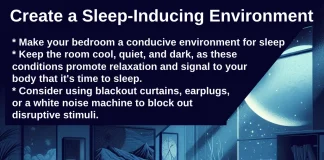 Create a Sleep-Inducing Environment