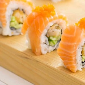 Salmon Sushi Rolls