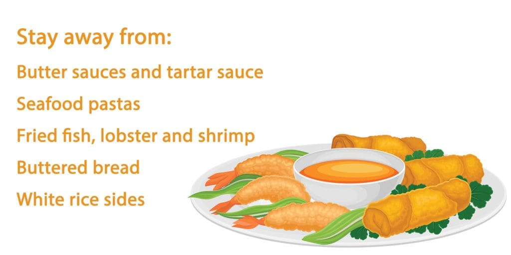 Healthy Substitutions of Your Favorite Restaurants - Seafood restaurants