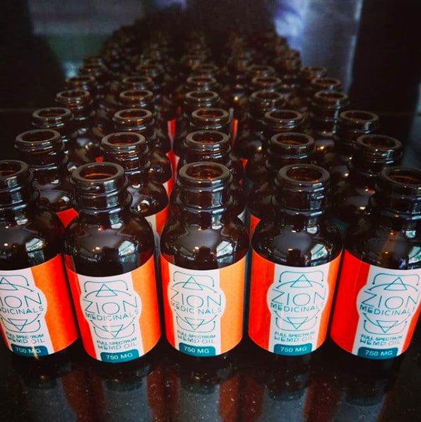 Zion Medicinals CBD Oil for pain